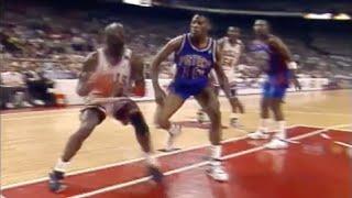 Dennis Rodman Defense on Michael Jordan - 1989 ECF Game 6