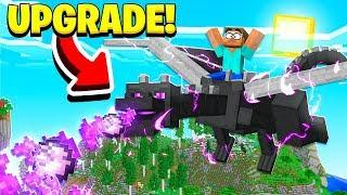 UPGRADING THE MINECRAFT ENDER DRAGON! (Pet Ender Dragon)