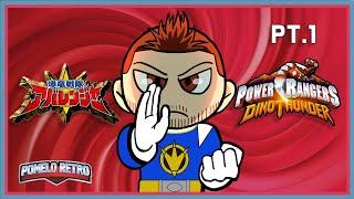 Power Rangers Dino Thunder vs Bakuryuu Sentai Abaranger (Part One) | Pomelo Retro