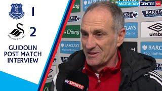 Everton 1-2 Swansea City : Francesco Guidolin Interview