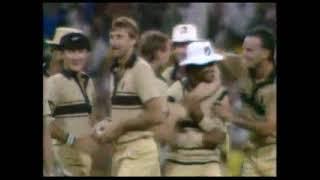 AMAZING VINTAGE CRICKET CATCH  1988 NZ vs AUSTRALIA, PERTH! | robelinda2