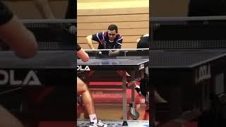 table tennis Backhand Flick Slow Motion