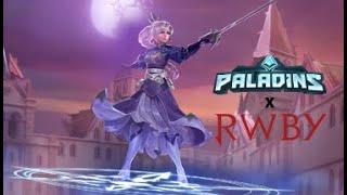 Paladins / PS4 / Onslaught Gameplay as Furia with Weiss Schnee Skin RWBY Crossover