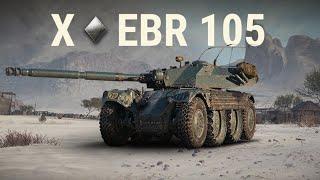 #WorldOfTanks |ЛЮТЫЙ БОЙ НА ЛЮТОЙ ЛТ!|EBR-105|13,5k|