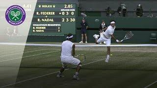 Roger Federer vs Rafael Nadal | Wimbledon 2008 | Best Rallies