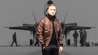 Кожаный бомбер мужской Pilot LT 321в интернет-магазине "Bison store"