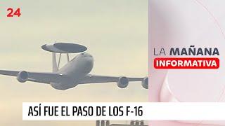 Parada Militar 2023: así fue el paso de los F-16 por el Parque O'Higgins | 24 Horas TVN Chile