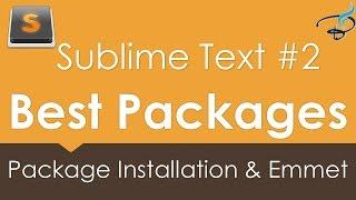 Sublime Text 3 - Best Packages #2 | Emmet Package