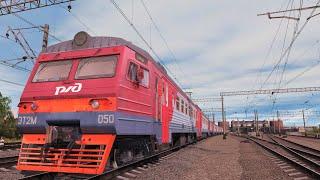 Trainz 2019: ЭТ2М-050, поезд №6376 Ладожский вокзал – Кириши