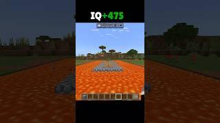 IQ-832 vs IQ+425  #minecraft #shorts