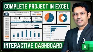 Complete Excel Project with Interactive Dashboard | Resume Project | Step-by-Step Tutorial