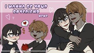 I wanna be your boyfriend // Jeff the killer x Eyeless Jack // Creepypasta // animation meme