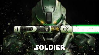 A Soldier needs their Lightsaber. The Soldier saber!