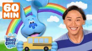 Blue's Back to School Songs & Games w/ Josh!  | 60 Minute Vlog Compilation | Blue's Clues & You!