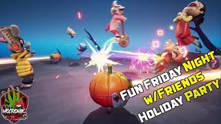 Holiday Party: Mascot Brawl | Fun CoOp Mayhem w/CATMAN44 & Mr_Pawns2! (LIVE)