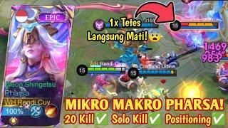 CARA MAIN PHARSA YG AGRESIFMIKRO MAKRO PHARSA & COMBO PHARSA - BUILD PHARSA TERSAKIT 2024 - MLBB