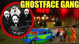 SCOOBY GANG vs GHOSTFACE ARMY at The Addams Family Castle! (Final Battle)