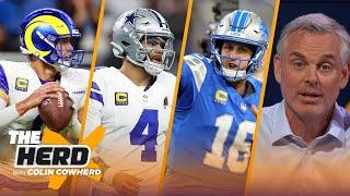 Lions beat Rams in OT, Cowboys beat Browns, Dak Prescott agrees on extension | NFL | THE HERD