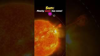 Sun Vs Earth 2025!! #shorts #space #sun #edits #universe