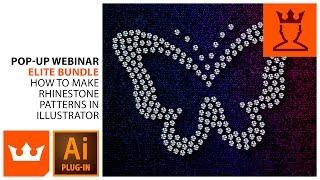 How to Make Rhinestone Patterns in Illustrator | Webinar