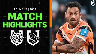 2025 NRL Match Highlights | Wests Tigers v Panthers | Round 14