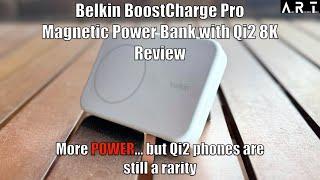 Belkin BoostCharge Pro Magnetic Power Bank with Qi2 8K Review