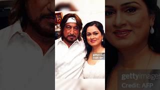 Shakti Kapoor with his beautiful wife ‍️‍ #shakti #shivangi #beautiful #90s #lovesong #shorts