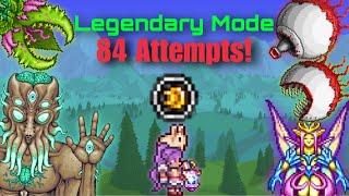 Terraria Mobile - All Bosses NO-HIT, Mage Class [Legendary Mode, For The Worthy] Mage Class