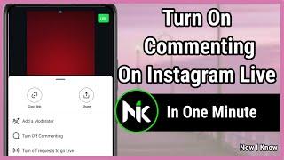 How To Turn On Comments On Instagram Live 2024