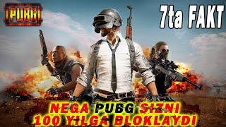 PUBG HAQIDA SIZ BILMAGAN 7ta QIZIQ FAKTLAR!!!