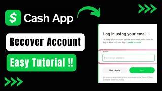 How to Recover Cash App Account !