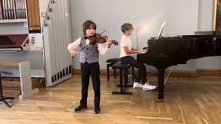 Alexander (violin) & Albert (piano) - Marss (O. Rieding) - 26. September 2024