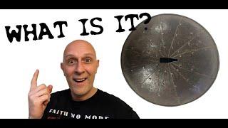 MASSIVE Japanese Sword Guard (Wan Gata Tsuba)