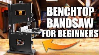 A Bandsaw for Beginner Woodworkers | Wen Benchtop Bandsaw Review