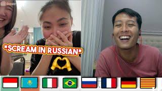 Indonesian Polyglot shocking people in OmeTv after learning Russian for 2 months 