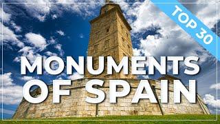  30 extraordinary MONUMENTS of SPAIN  #015