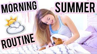 Summer Morning Routine! | Meredith Foster