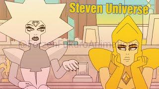 White and Yellow Diamond From Steven Universe, Animation