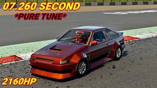 2160HP TOYOTA TRUENO SPRINTER AE86 DRAG TUNE CAR PARKING MULTIPLAYER 2 NEW UPDATE