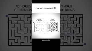 The doer is always superior 