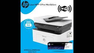 imprimante hp laser 137fnw