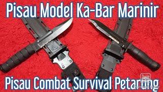 Pisau Model Ka-Bar Marinir TNI AL