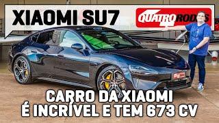 Xiaomi SU7 Max: primeiro carro da Xiaomi REALMENTE É BOM? Dirigimos no BRASIL!