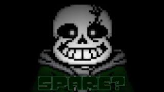 UnderTerror - Sparing Toxin Sans with Infinite Health