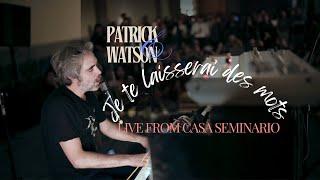 Patrick Watson – Je te laisserai des mots (Live from Casa Seminario, Mexico)