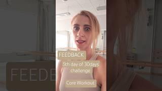 5 day - 30 day challenge - Core Workout - Insights