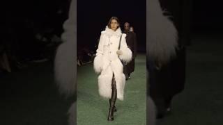 Nora Attal walking for Burberry FW24 | #model #runway #catwalk #fashion #fashionshow #fyp #shorts
