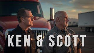 Knight Transportation: What Drives You? | Dedicated Team Truck Drivers Scott and Ken