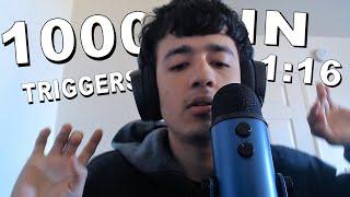 ASMR 1000 TRIGGERS IN 1:16