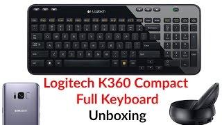 Logitech K360 Compact Full Keyboard Unboxing